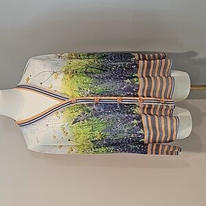 Anthropologie Dream Daily Floretum cardigan sweater size s